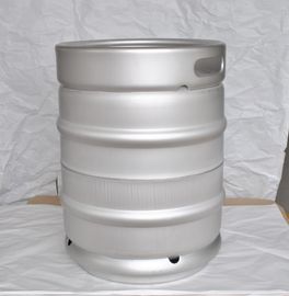 1.5mm Top / Bottom European Keg 50L For Microbrewery , 5 Year Warranty